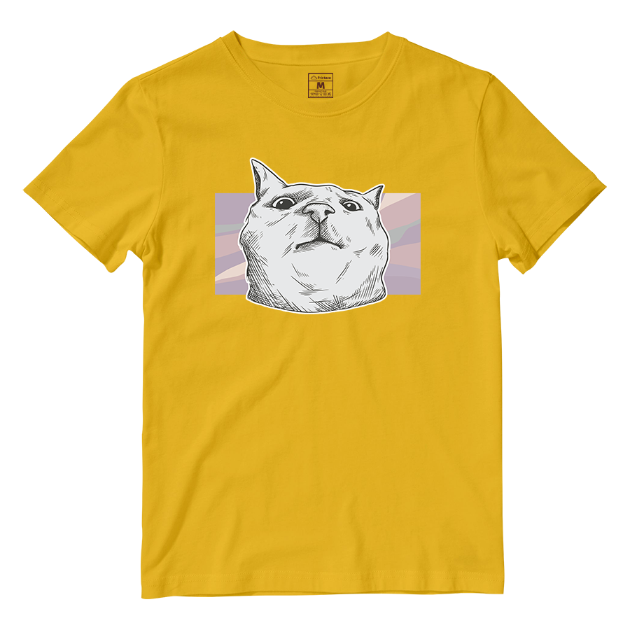 Cotton Shirt: Funny Cat