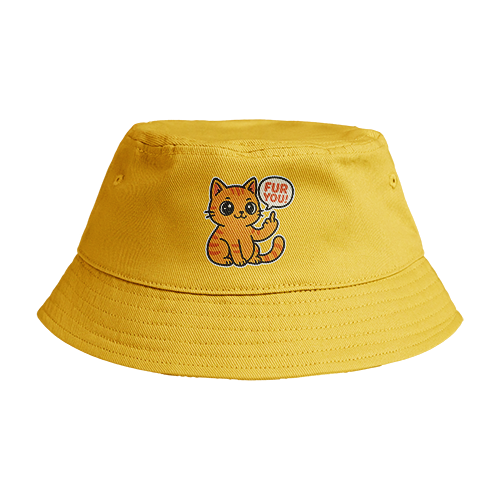 Reversible Bucket Hat: Fur You