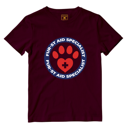 Cotton Shirt: Fur-St Aid Specialist