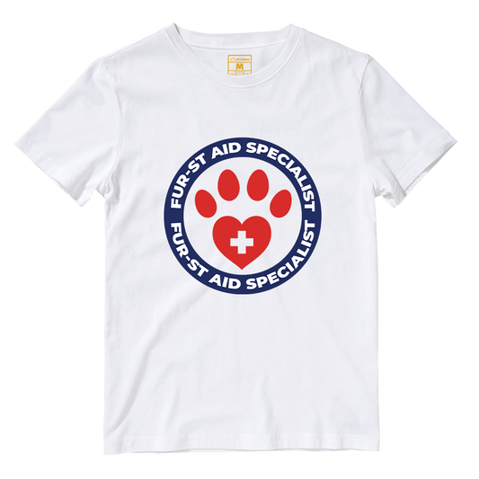 Cotton Shirt: Fur-St Aid Specialist