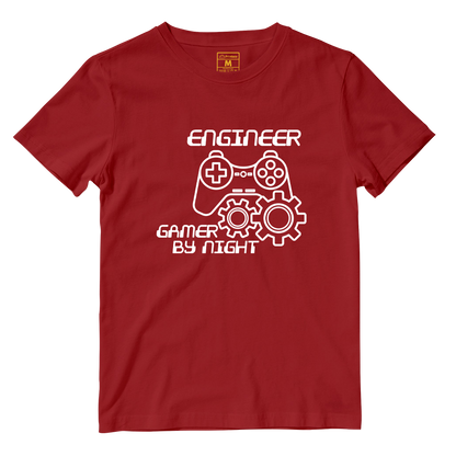 Cotton Shirt: Gamer By Night
