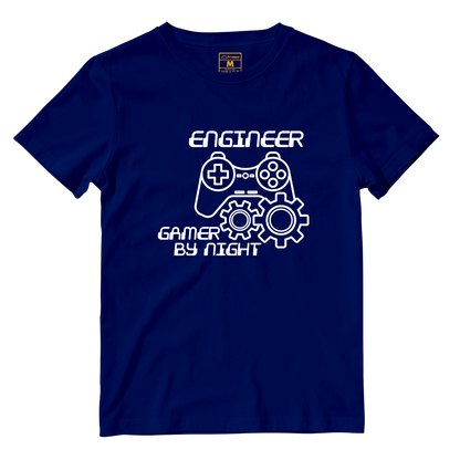Cotton Shirt: Gamer By Night