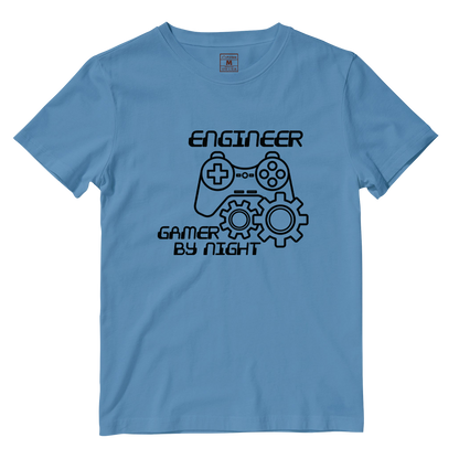 Cotton Shirt: Gamer By Night