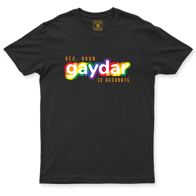 C.Spandex Shirt: Gaydar