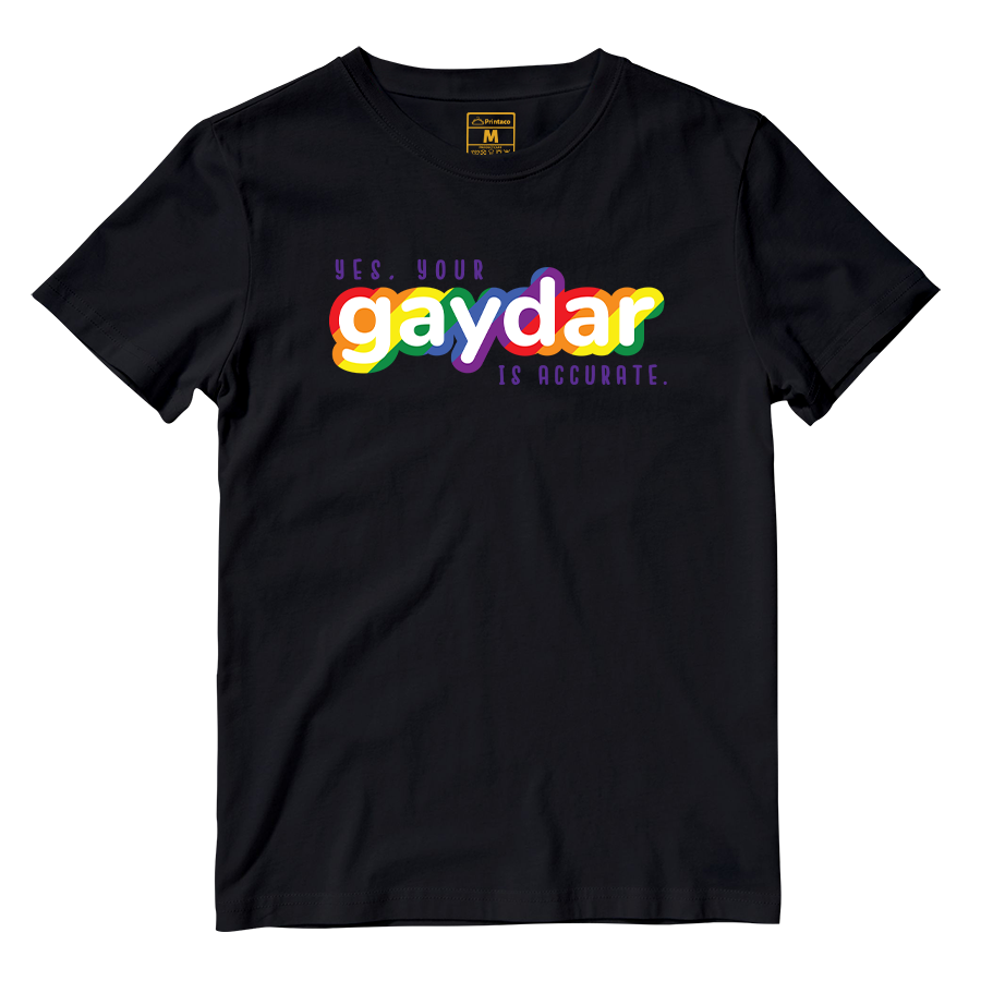 Cotton Shirt: Gaydar