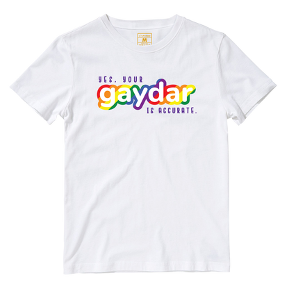 Cotton Shirt: Gaydar