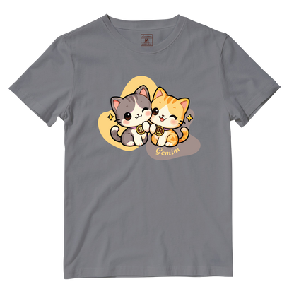 Cotton Shirt: Gemini Cartoon