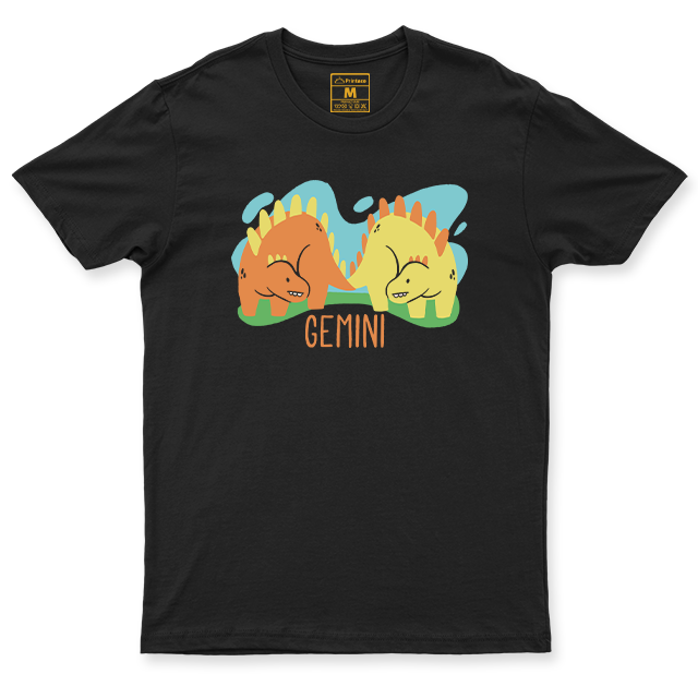 C.Spandex Shirt: Gemini Dinosaur