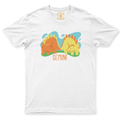 C.Spandex Shirt: Gemini Dinosaur