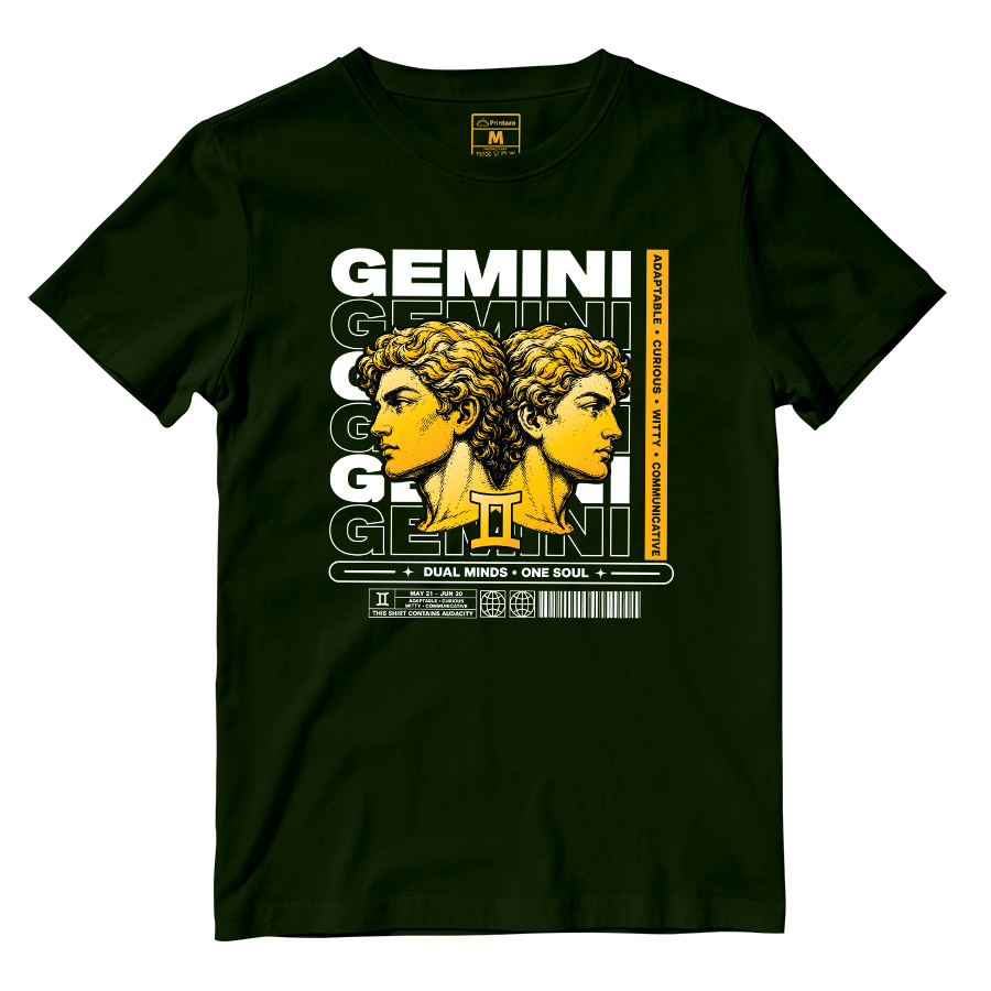 Cotton Shirt: Gemini One Soul