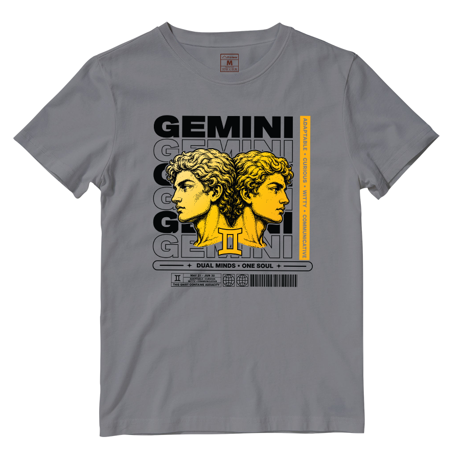 Cotton Shirt: Gemini One Soul