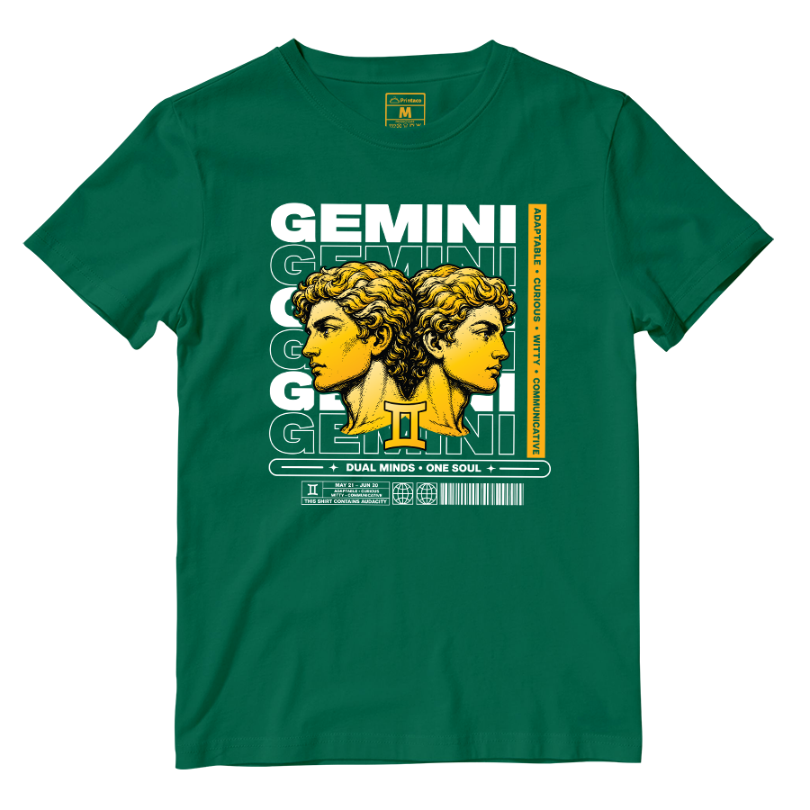 Cotton Shirt: Gemini One Soul