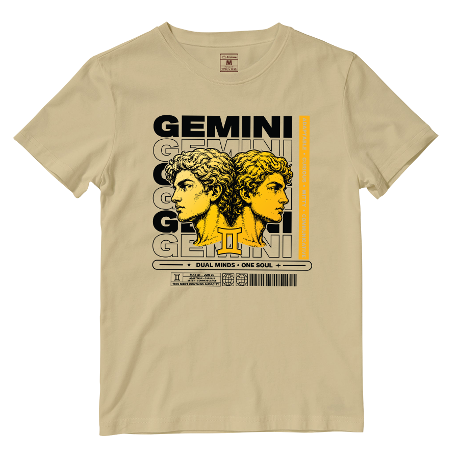 Cotton Shirt: Gemini One Soul