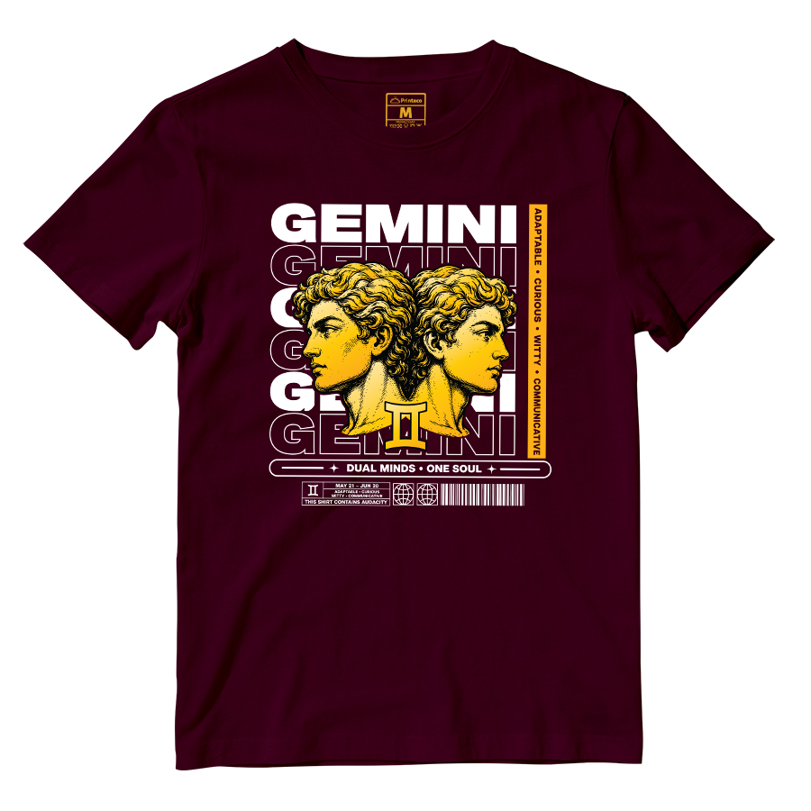 Cotton Shirt: Gemini One Soul
