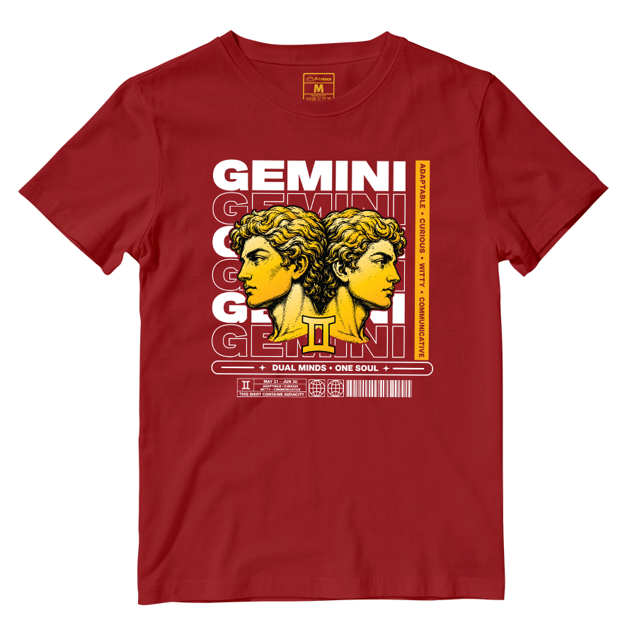 Cotton Shirt: Gemini One Soul