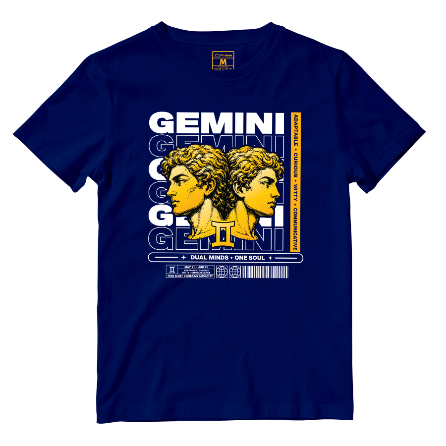 Cotton Shirt: Gemini One Soul