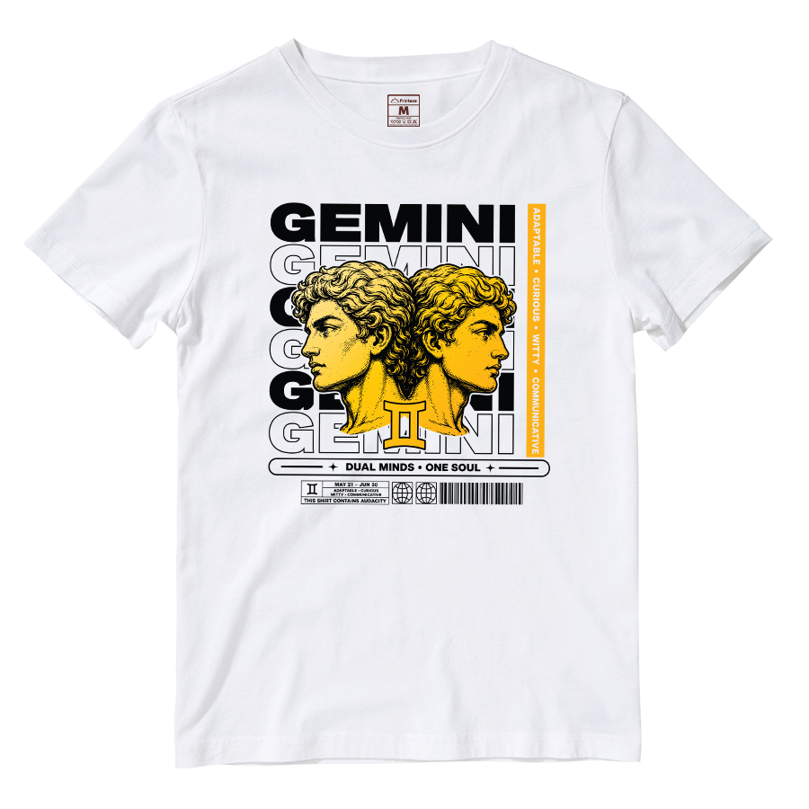 Cotton Shirt: Gemini One Soul