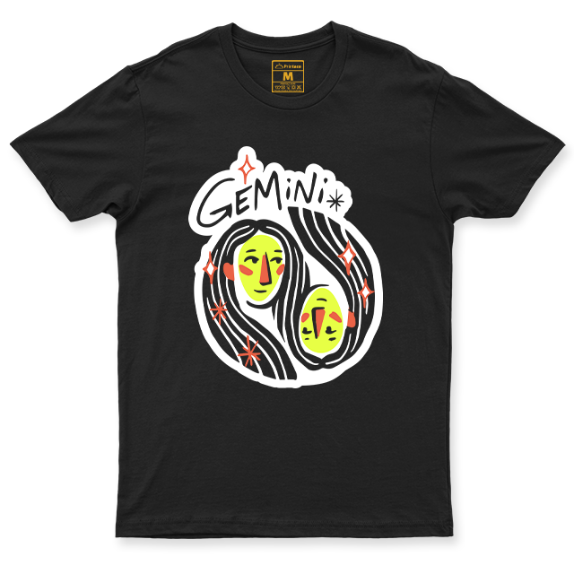 C.Spandex Shirt: Gemini Sticker