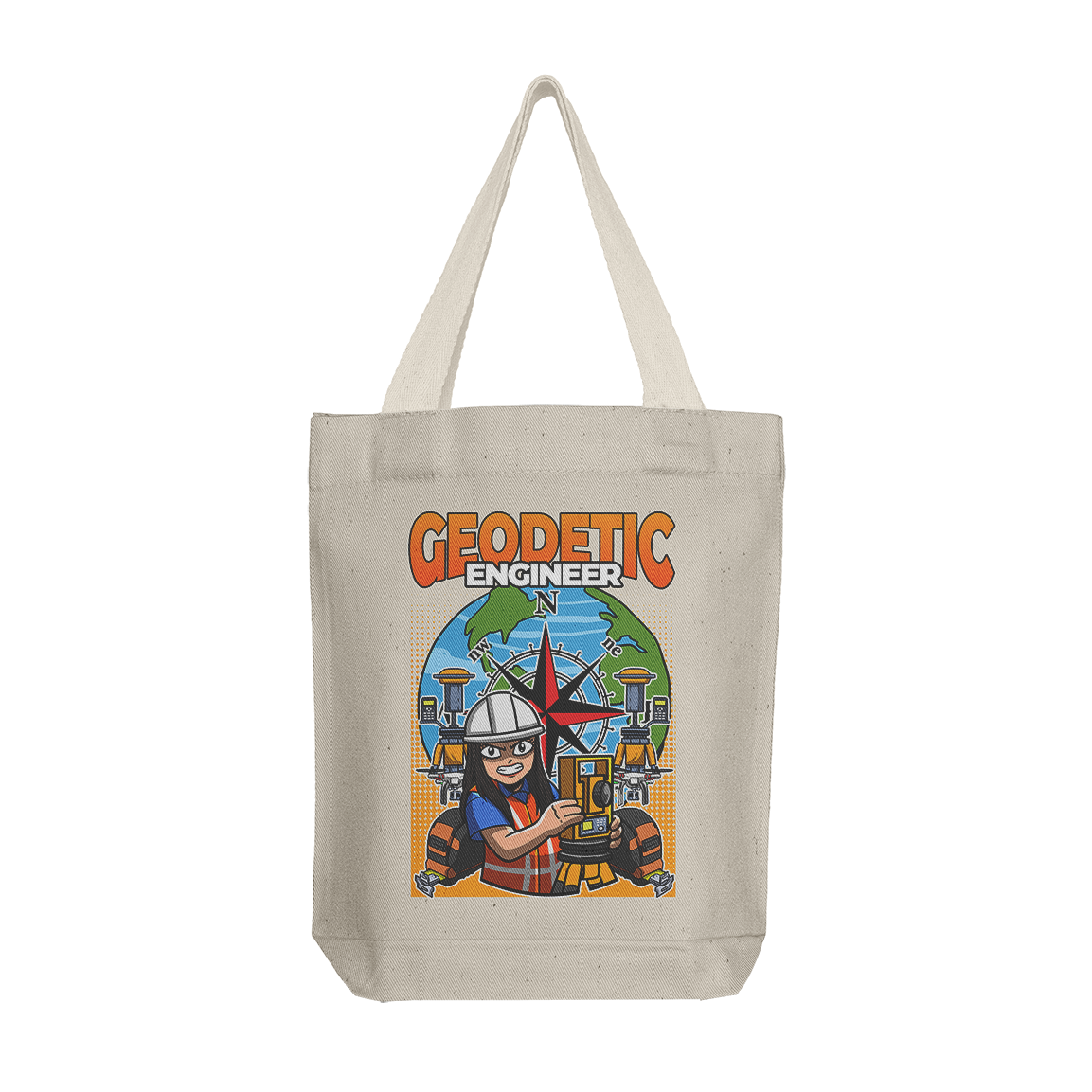 Tote Bag: Geodetic Engineer Female