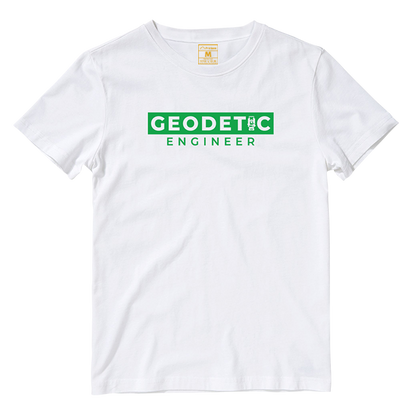 Cotton Shirt: Geodetic Engineer Minimalist