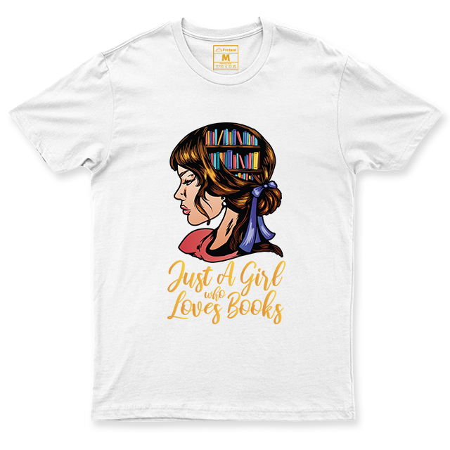 C. Spandex Shirt: Girl Love Books