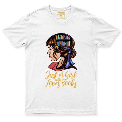 C. Spandex Shirt: Girl Love Books