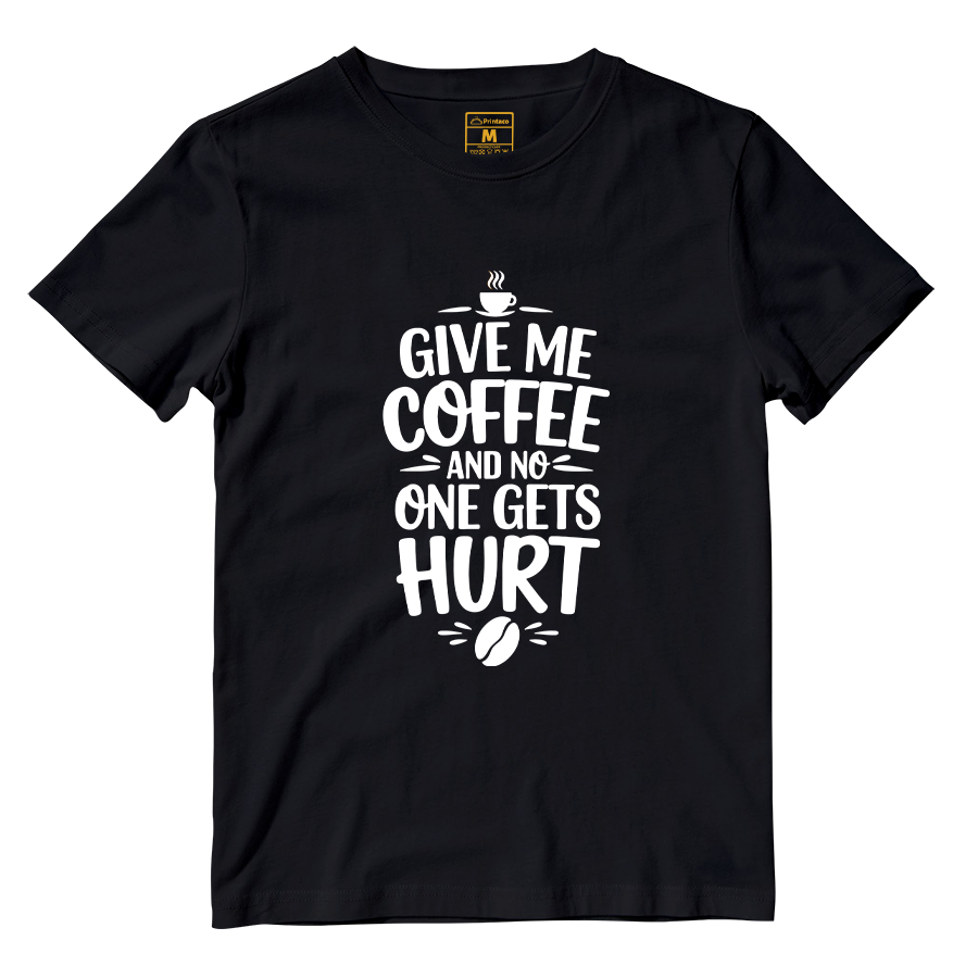 Cotton Shirt: Give me Coffee