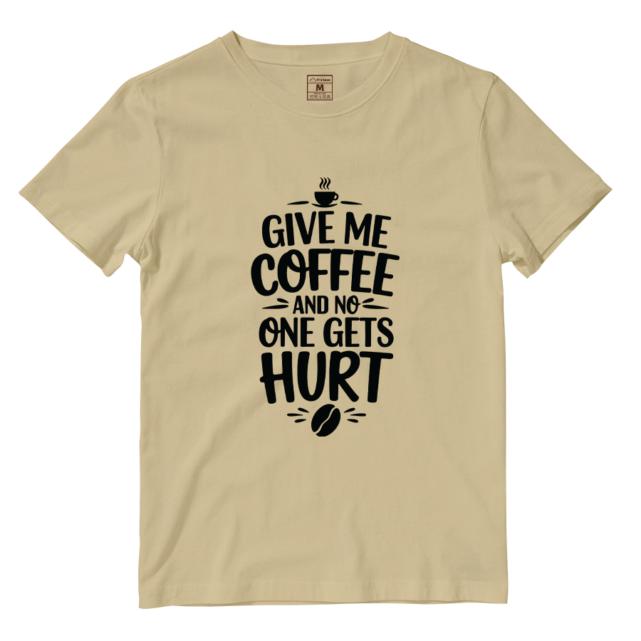 Cotton Shirt: Give me Coffee