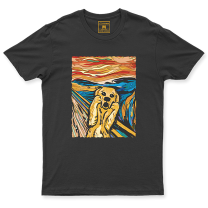 Cotton Shirt: Golden Scream