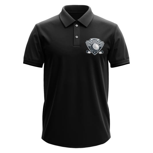 Drifit Polo Shirt: Golf Badge Pocket
