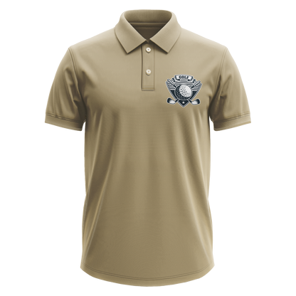 Drifit Polo Shirt: Golf Badge Pocket