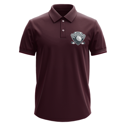 Drifit Polo Shirt: Golf Badge Pocket