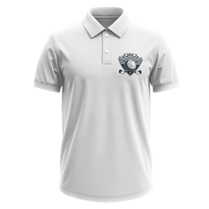 Drifit Polo Shirt: Golf Badge Pocket