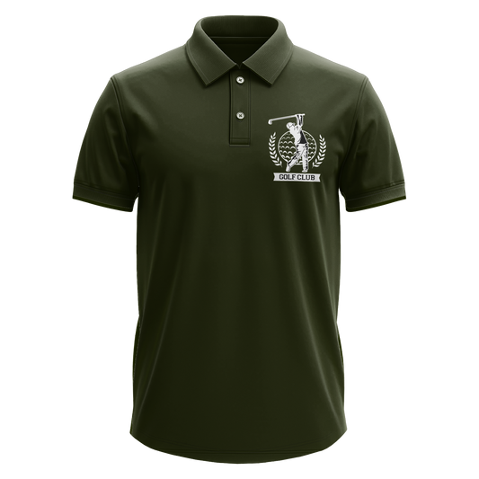 Drifit Polo Shirt: Golf Crest