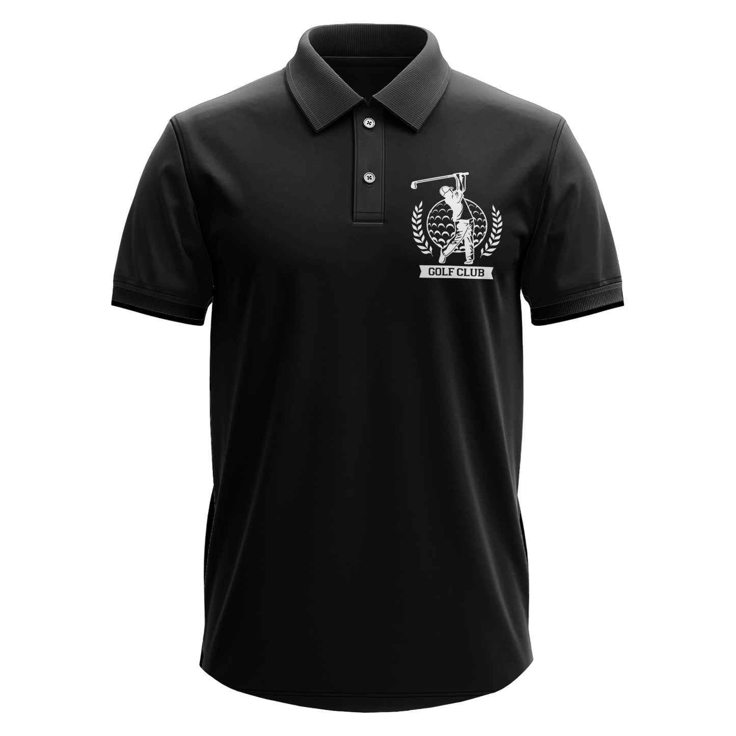 Drifit Polo Shirt: Golf Crest
