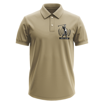 Drifit Polo Shirt: Golf Crest