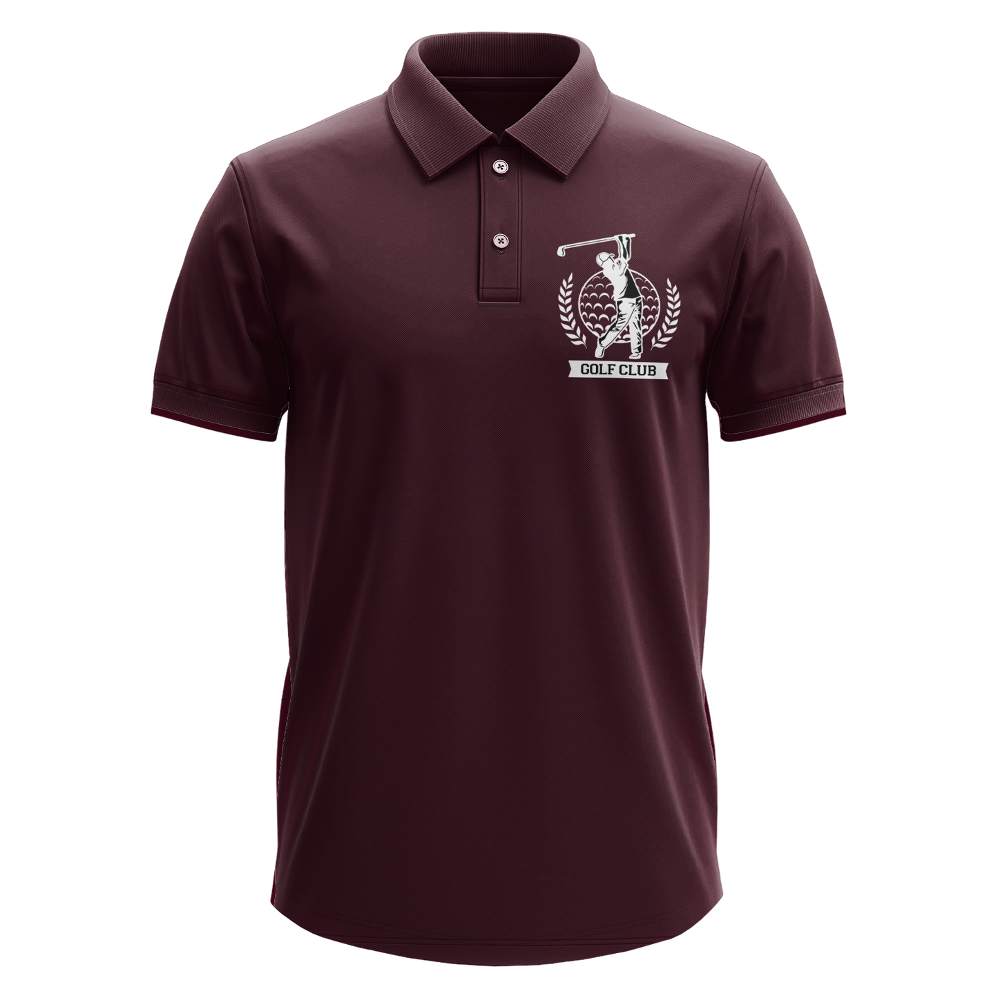 Drifit Polo Shirt: Golf Crest