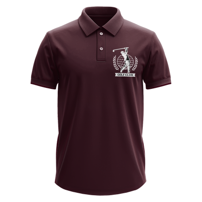 Drifit Polo Shirt: Golf Crest