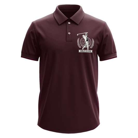 Drifit Polo Shirt: Golf Crest