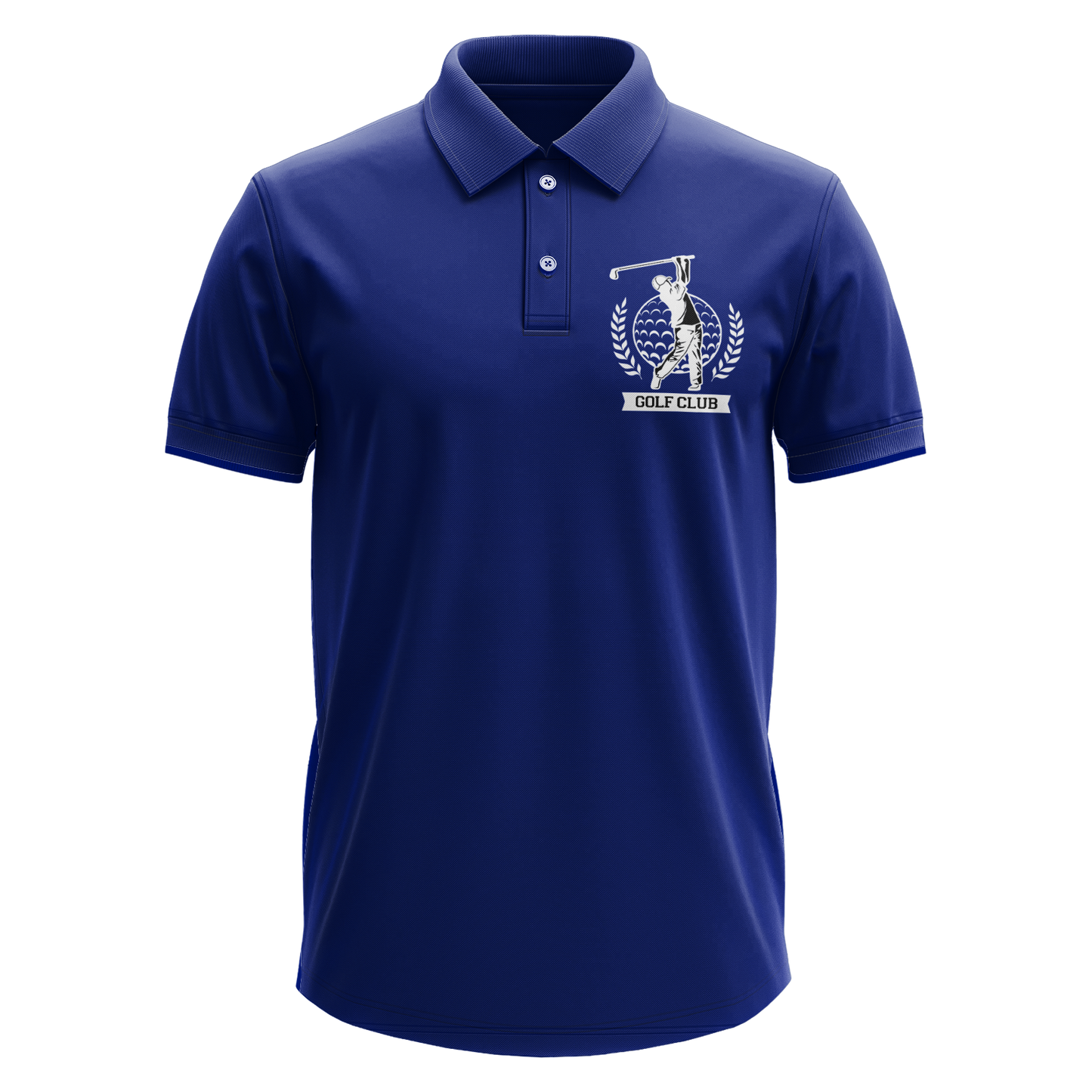 Drifit Polo Shirt: Golf Crest