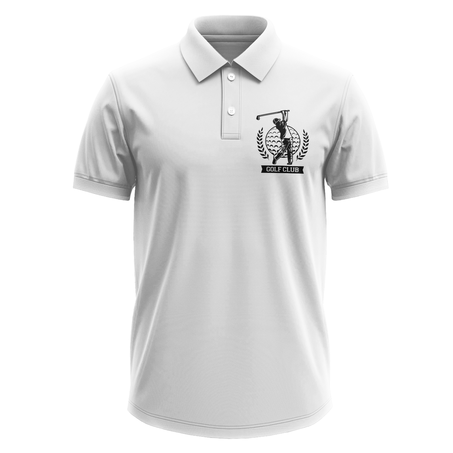 Drifit Polo Shirt: Golf Crest