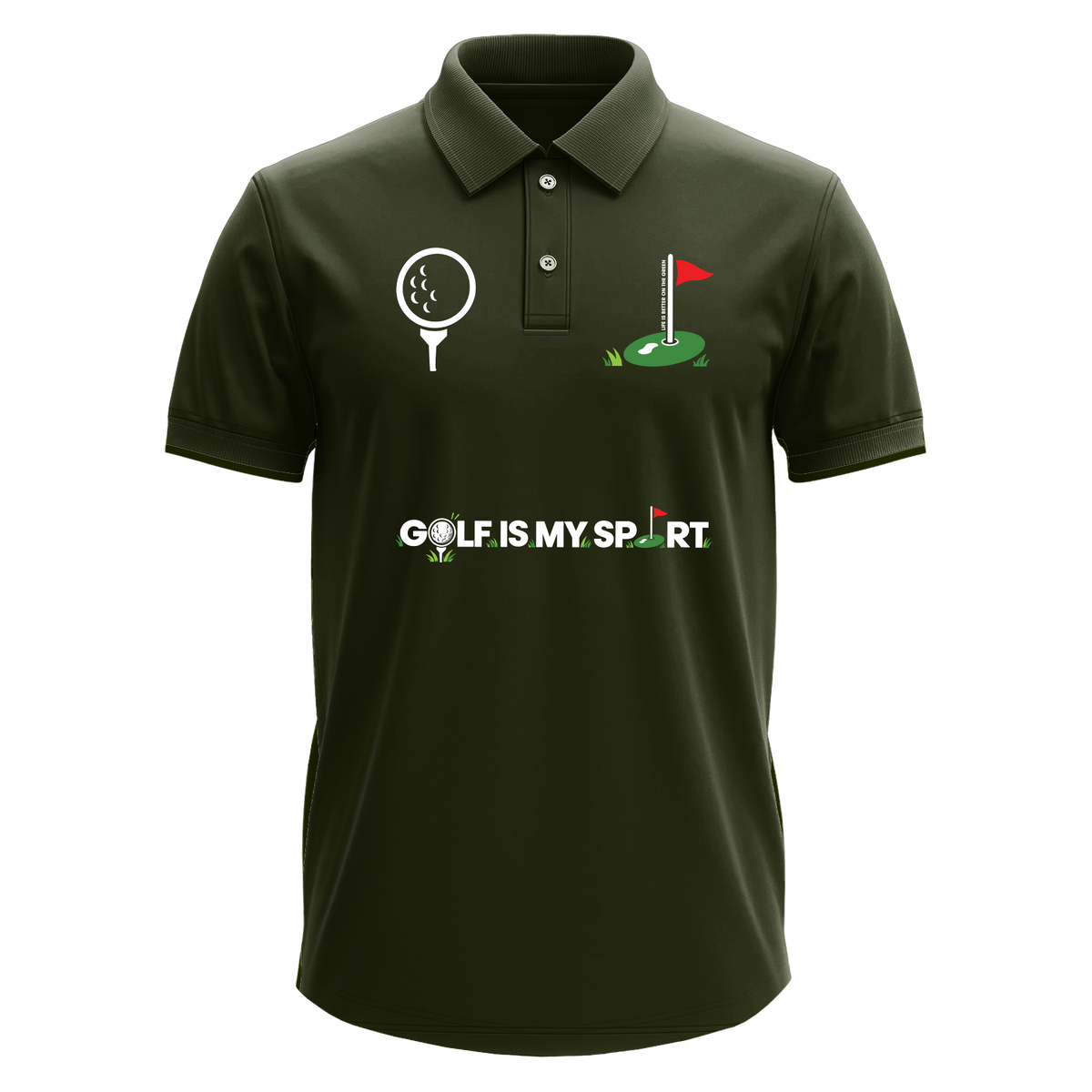 Drifit Polo Shirt: Golf Sport