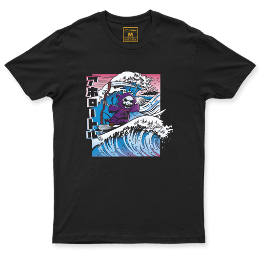 Drifit Shirt: Grimreaper Surfing