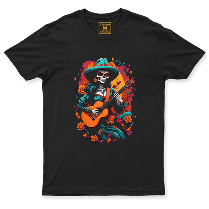 C. Spandex Shirt: Guitar Catrina