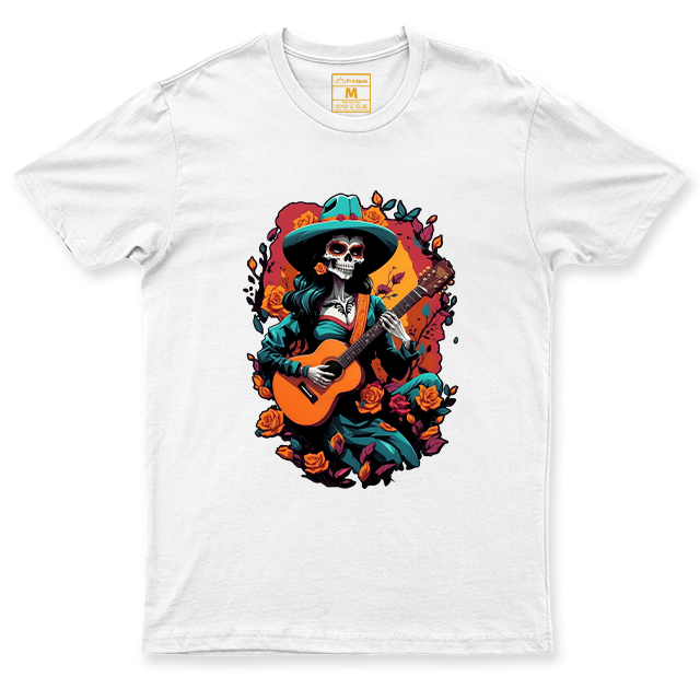 C. Spandex Shirt: Guitar Catrina