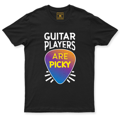 C. Spandex Shirt: Guitar Picky Pun