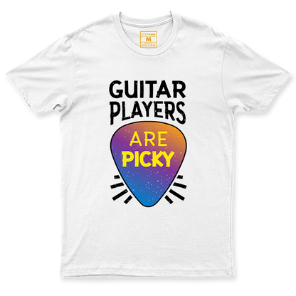 C. Spandex Shirt: Guitar Picky Pun