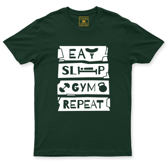 Drifit Shirt: Gym Repeat