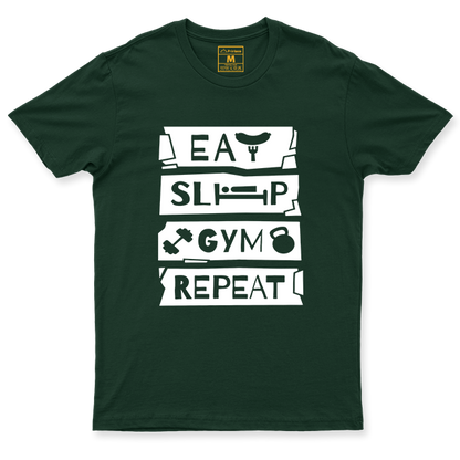 Drifit Shirt: Gym Repeat