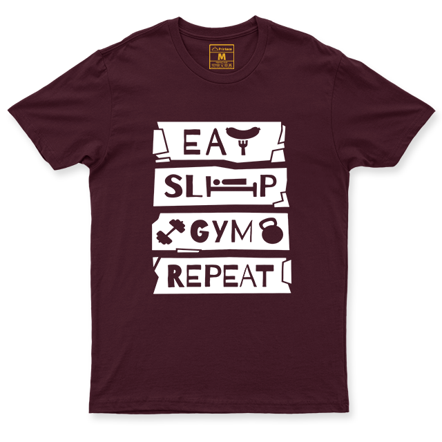 Drifit Shirt: Gym Repeat